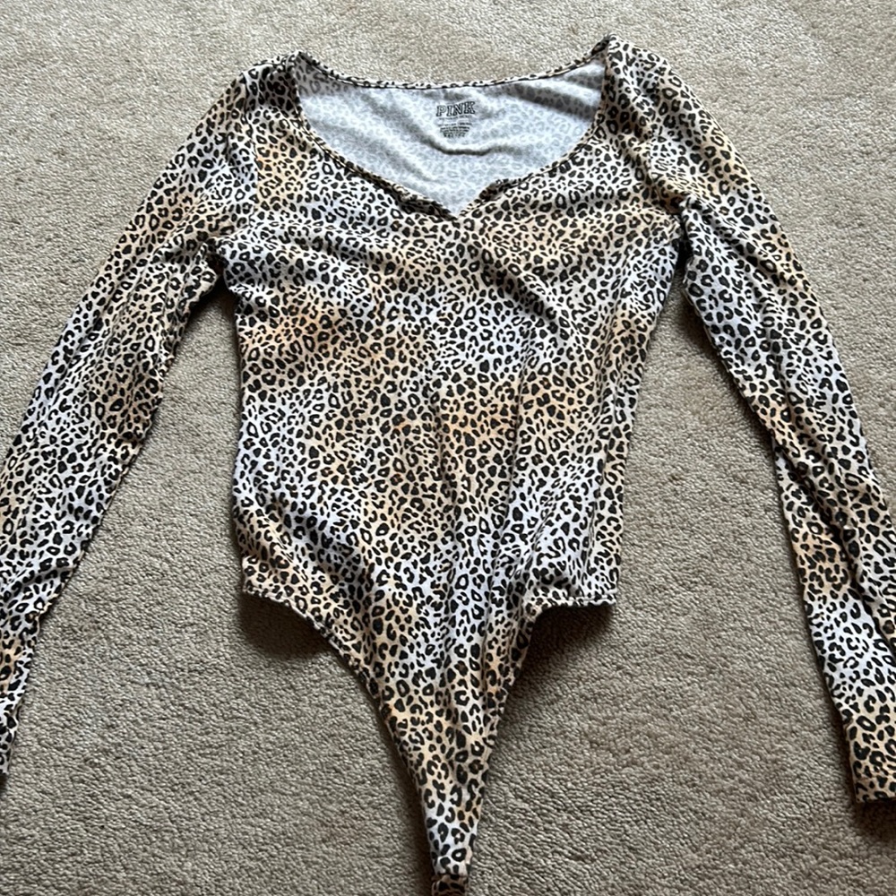 Cheetah print body suit